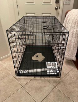 New Xtra Large Dog Crate With Double Doors