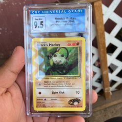 Cgc Mankey 9.5 Pokémon 