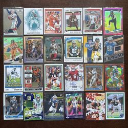 Sports Cards Football Lot Jaxson dart Jayden Daniel’s Joe Burrow Auto Patch Lot