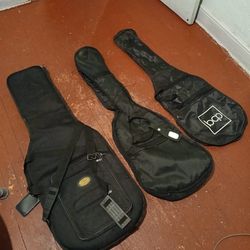 3 Name Brand Guitar Bags