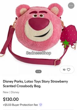 Lotso Toy story strawberry Crossbody