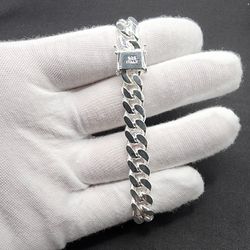 Sterling Silver Cuban Bracelet