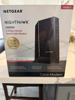 Nighthawk CM2000 Cable Modem