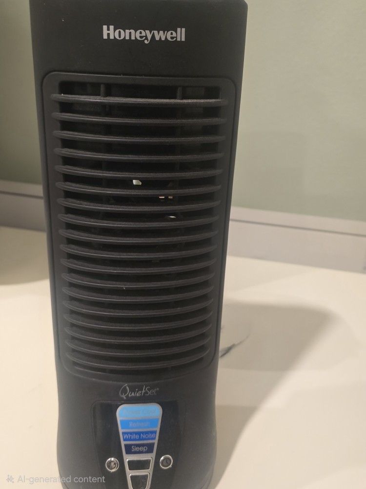 Honeywell desk top fan - missing power plug