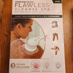 Flawless Cleanse Spa Spinning Spa Brush- Finishing Tool