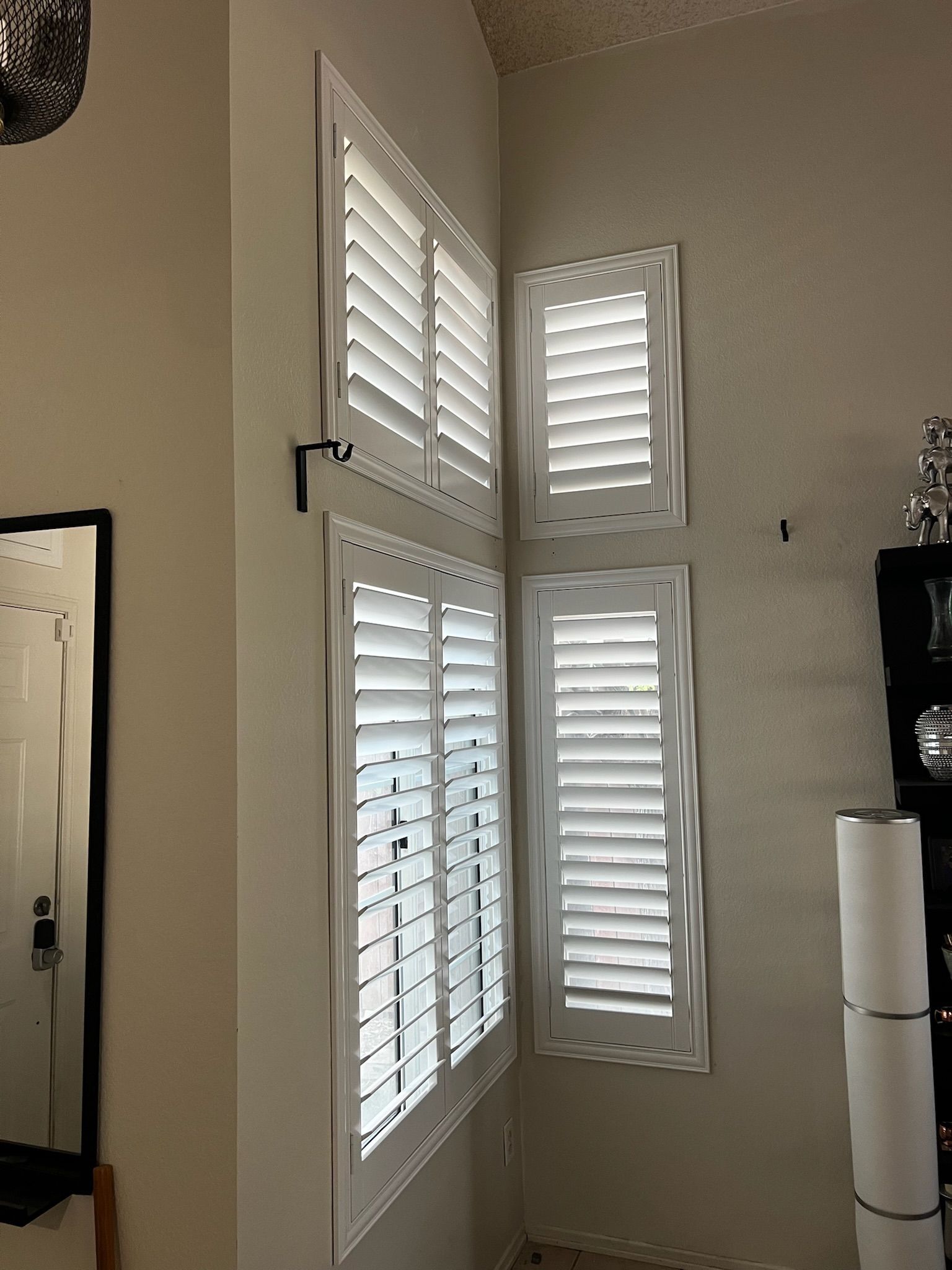 SAME DAY PRICING! Custom Interior Shutters- REAL WOOD, LIFETIME WARRANTY, Plantation Shutters, Window Treatments, Window Coverings, Persianas de Mader
