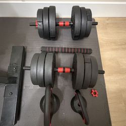 Weight Set And Mat