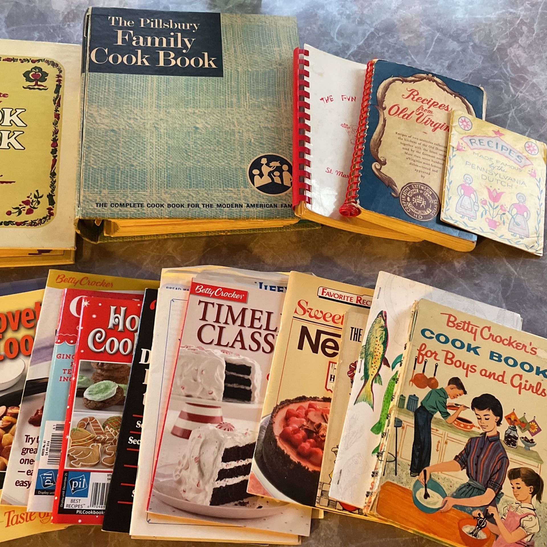 18 Cookbooks Older