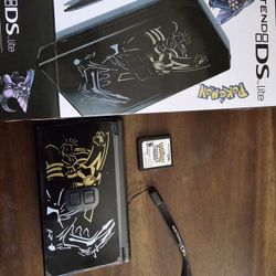 Nintendo DS lite with pokemon white version