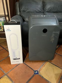 Portable AC and  Bladeless  Fan