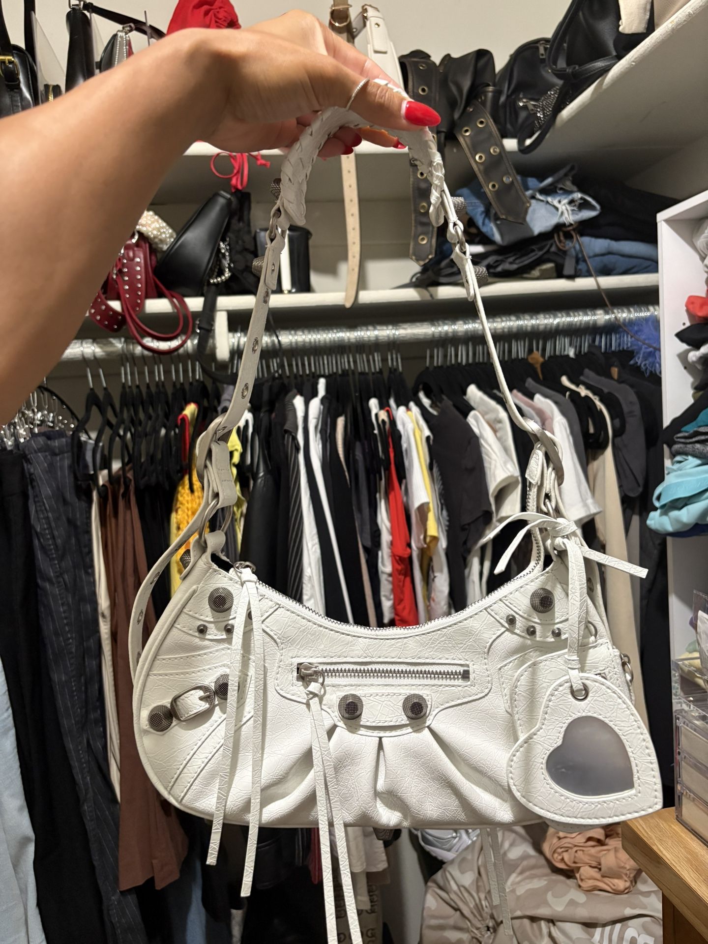 Balenciaga Le Cagole Dupe White