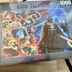 Stars Wars 1,000 Piece Ravensburger villainous Puzzle Brand New