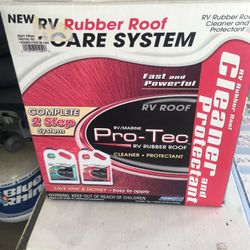 RV Rubber Roof Care System Camco
