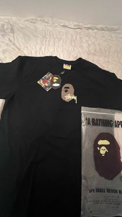 Stussy X BAPE T Shirt