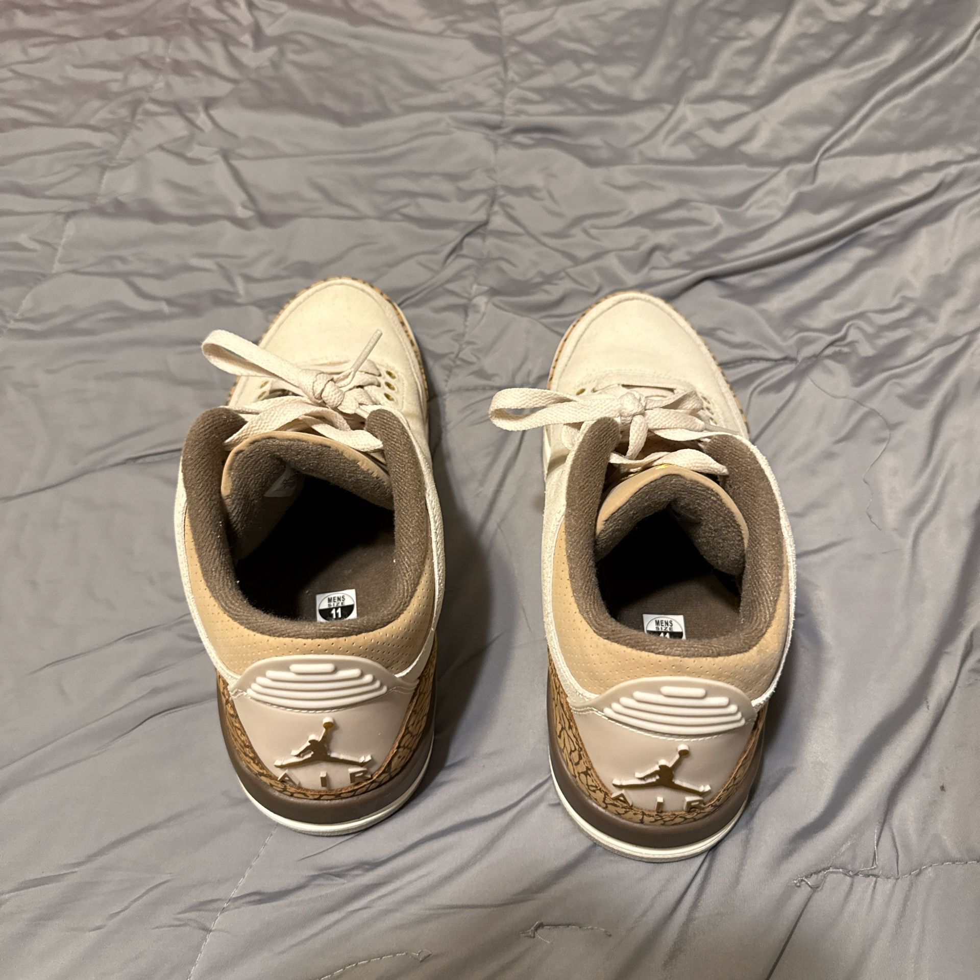 Jordan 3 Palomino size 11 new