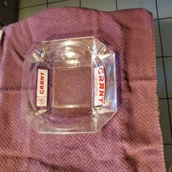 Vintage Grant Batteries Ashtray  8x8 