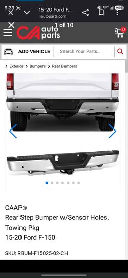Ford F150 Rear Bumper