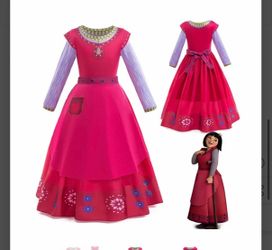 Dahlia Costume for Kids, Wish Size 120 .( 5-7 yrs old