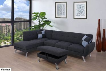 Sectional and Ottoman