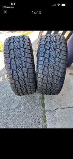 LT33-12.5-R20”. All Terrain Tires