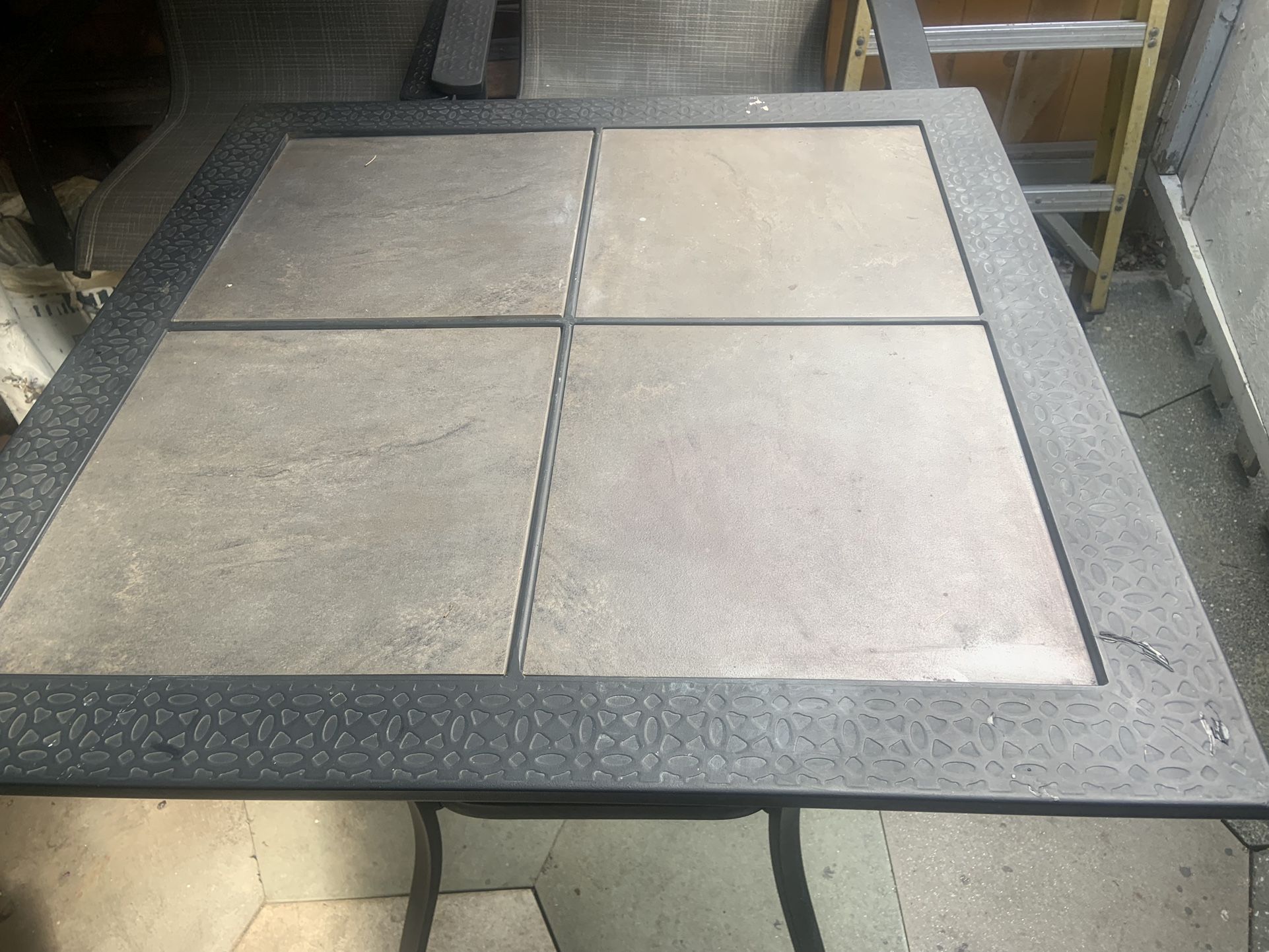 Mesa De Patio Cuatro Sillas