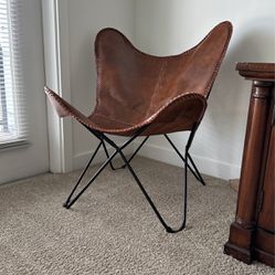 Chair With Leather 