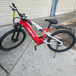 TOMOFREE XT90 E BIKE -PEAK 1500W -30MPH-RANGE 34-40MILES