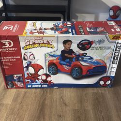 6v spider-man super car
