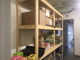 Garage shelving