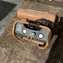 Ridgid Air Compressor Tool Tools Mechanic Shop Garage 