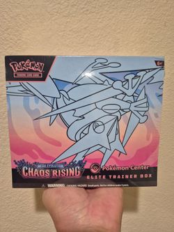Pokemon Center  Chaos Rising Elite Trainer Box