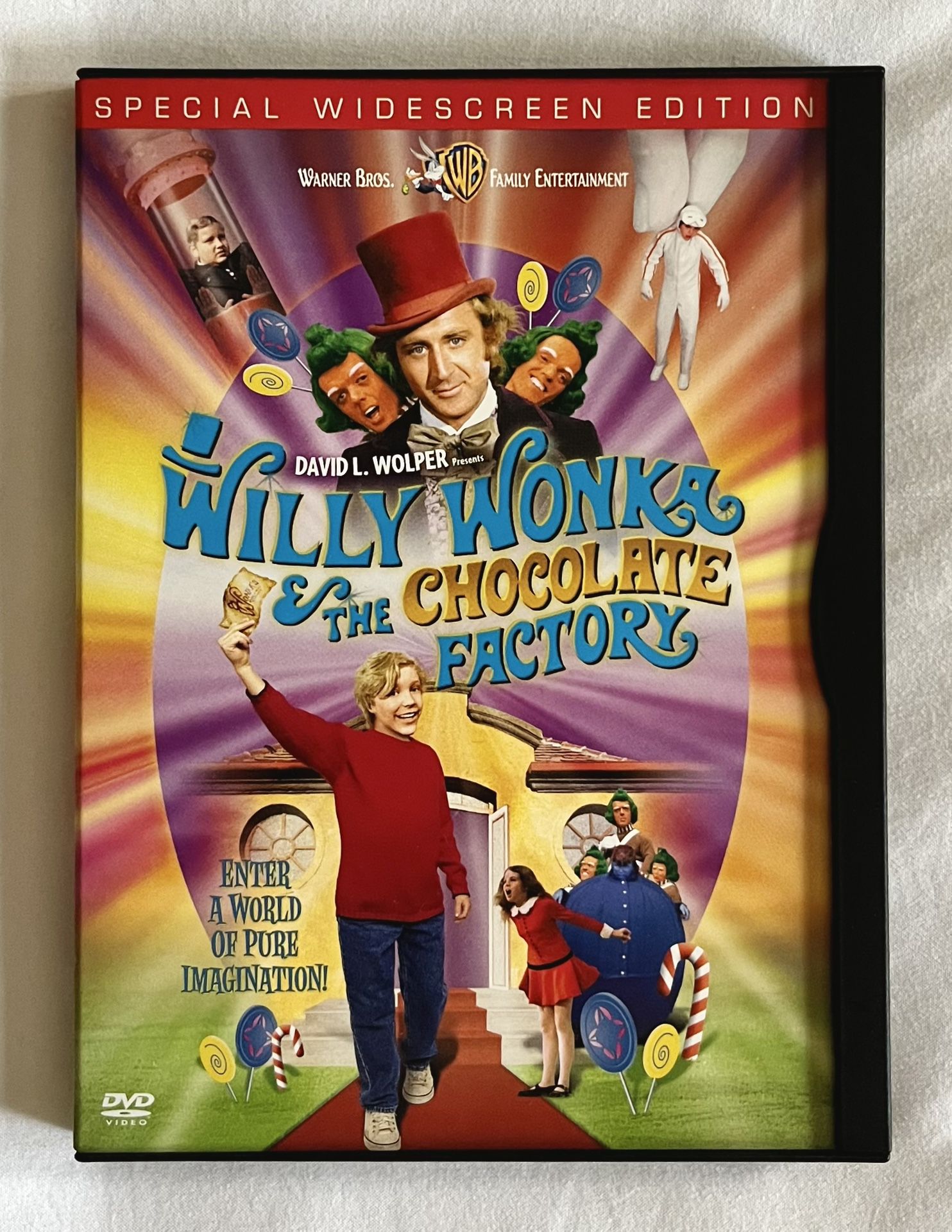 Willy Wonka & The Chocolate Factory DVD, Movie
