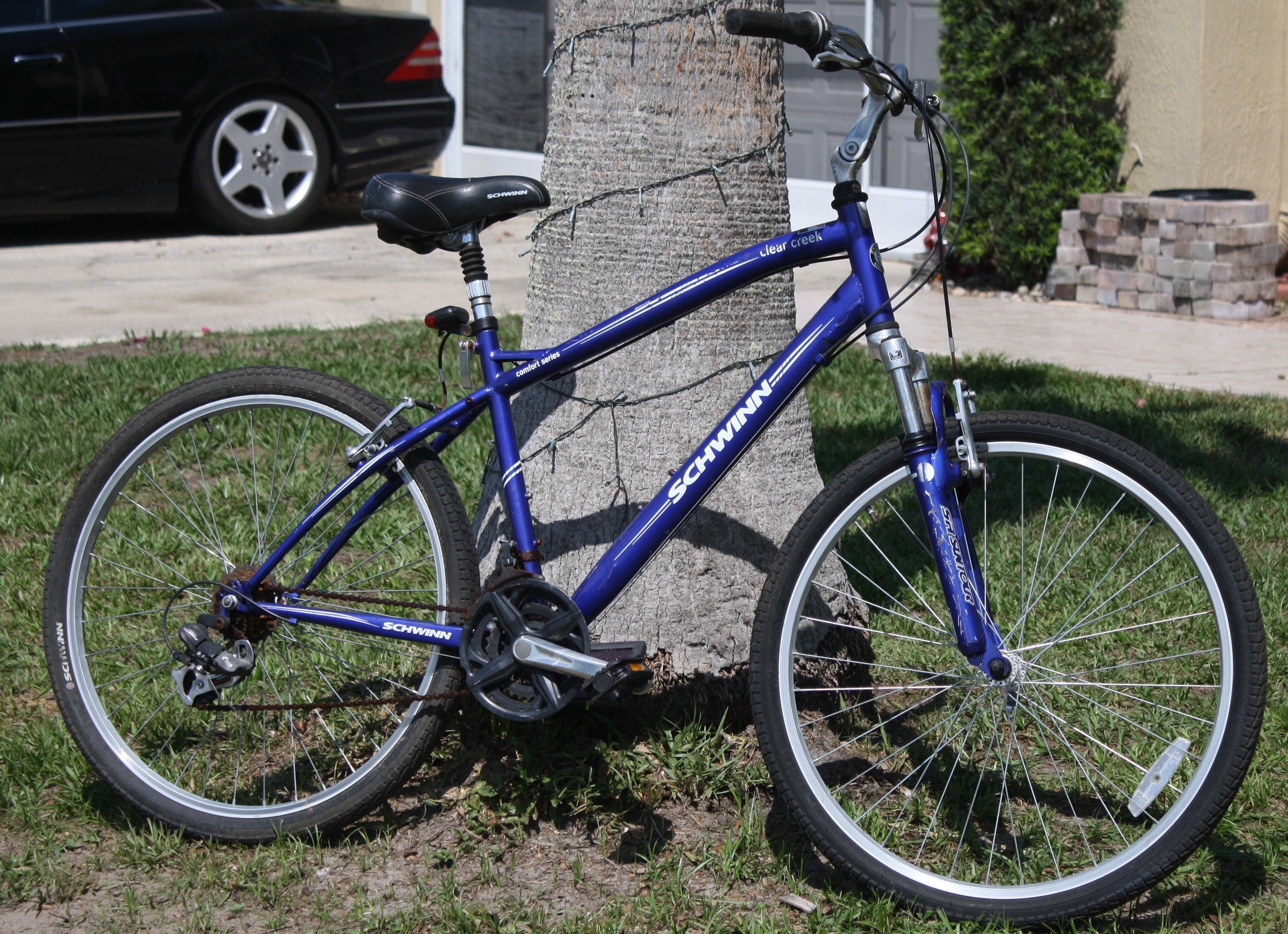 schwinn 26 men's clear creek comfort bike target