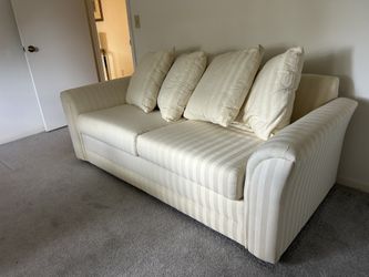 Coastal Style Sofa Bed Couch - Excellent Condition