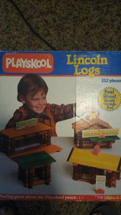 Vintage Lincoln logs