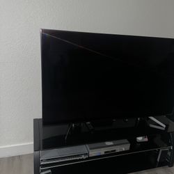 TV Including TV Stand, Speakers, VCR & DVD