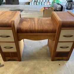 Wood Desk / Make-up Table