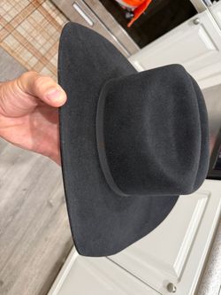 Rabbit fur cowboy hat