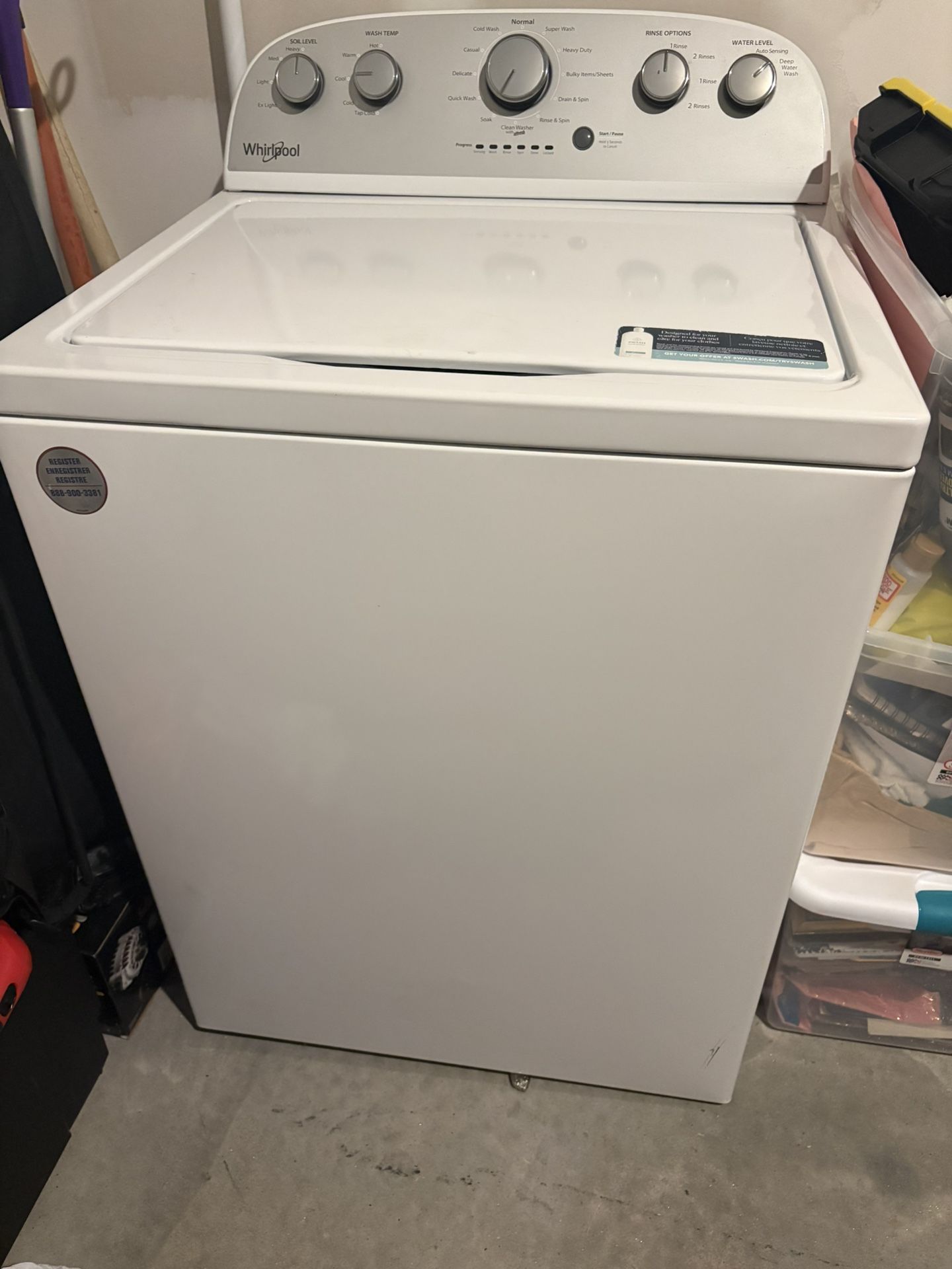 Washer And Dryer