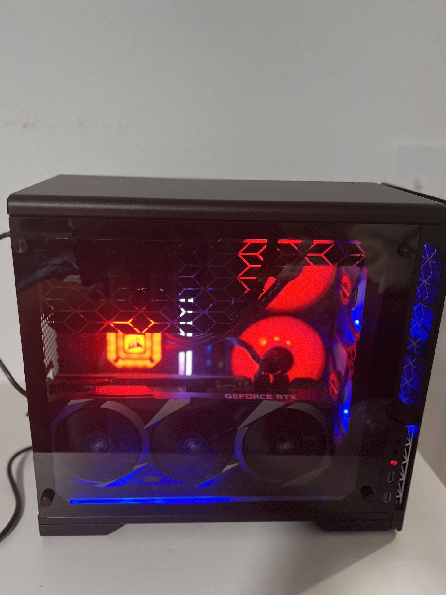 MetallicGear Neo G Mini V2 (w/ PC CASE ONLY + Phanteks Case Fans + Phanteks Halos RGB Fan Frames)