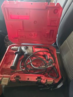 Milwaukee corded hammer drill