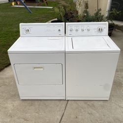 Kenmore top Load Washer And Electric Dryer Set 