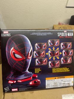 Marvel Legends Spider-Man Miles Morales Electronic Mask