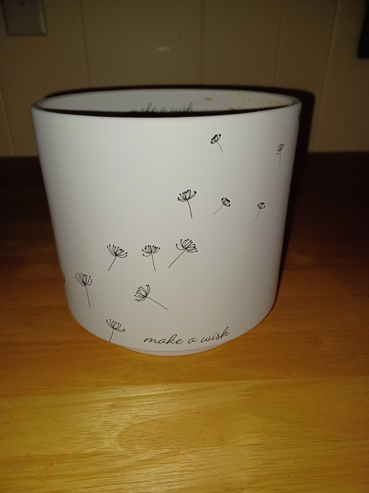 White Ceramic Planter Pot
