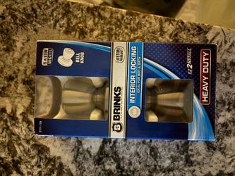 Brinks door knob