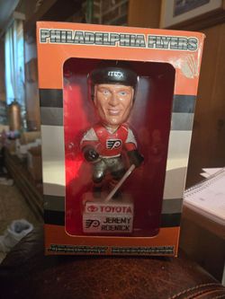 2002 flyers Jeremy Roenick Bobblehead still in the box