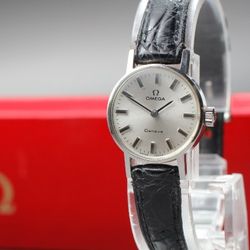 Omega Geneve Cal.485 Manual Winding Silver Women