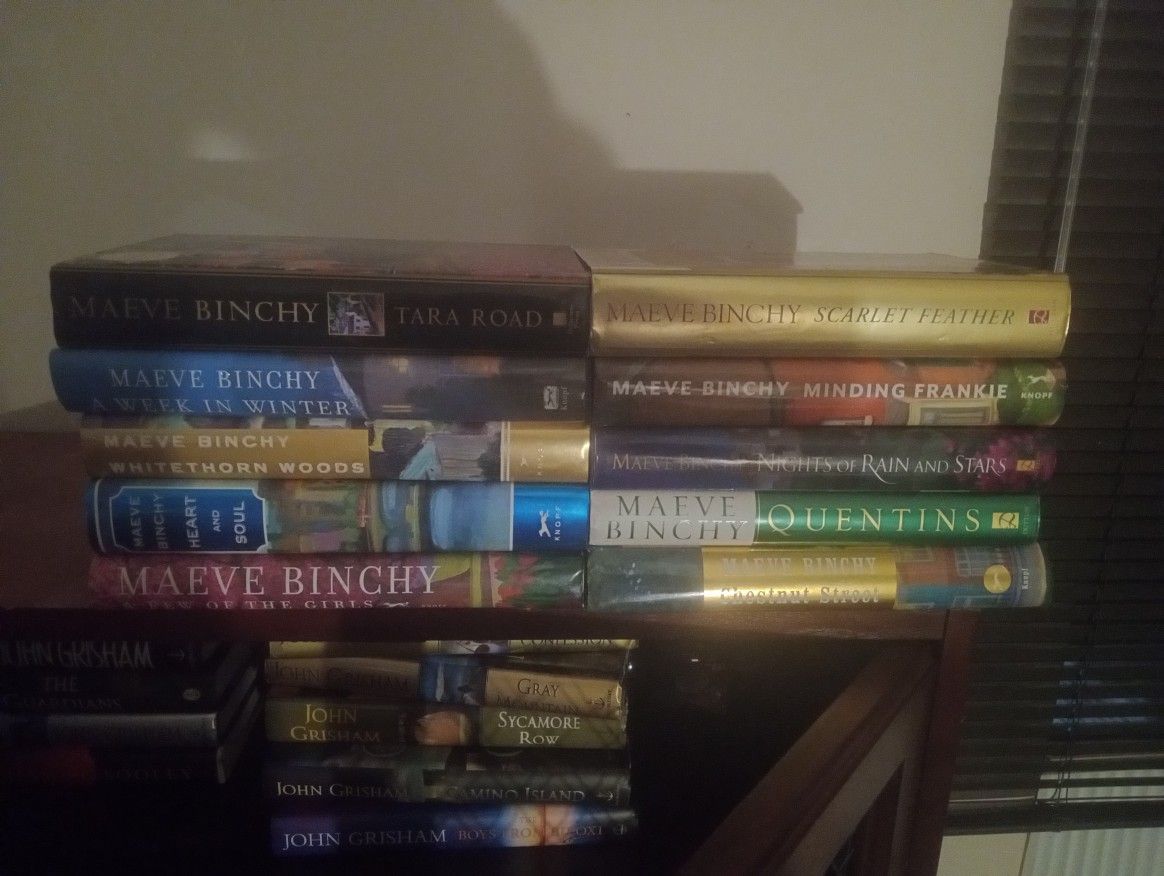 Maeve Binchy Hardcover Novels With Dust Jacket 10 Novels