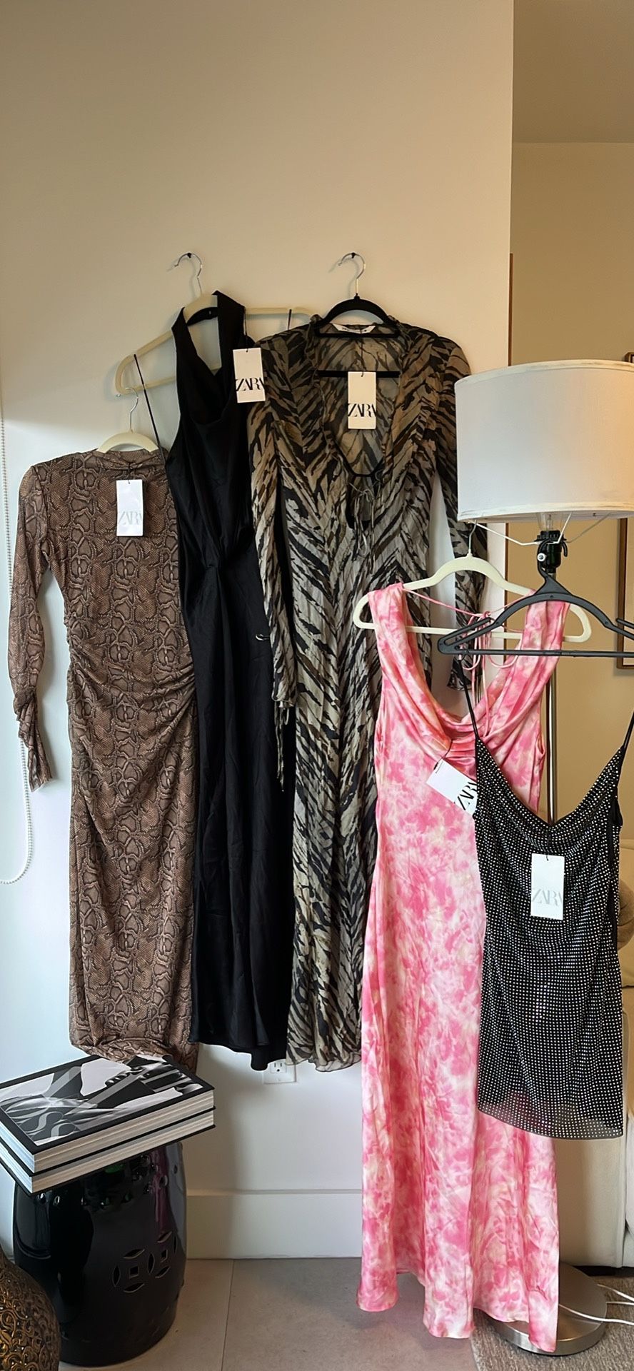 New With Tags Zara Women Evening Party Dresses XS-M. Sold as is