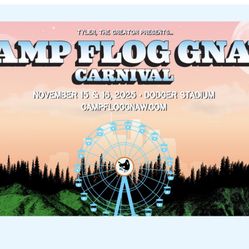 2 Camp Flog Gnaw Tickets